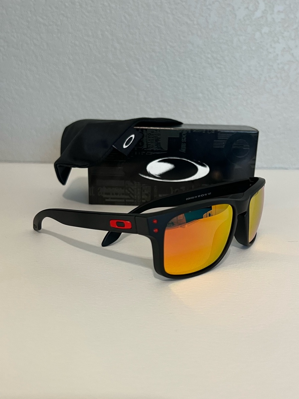 Oakley Holbrook Polarized Ruby Iridium 9102 - Picture 9 of 9